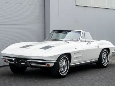 Gebraucht Corvette C2 340 PS (250 kW) 1963 Weiß Cabrio
