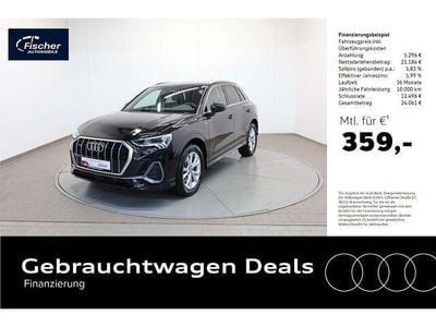 Usata Audi Q3 S-Line 190 CV (139 kW) 2018 Nero SUV