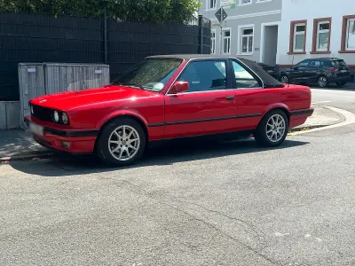 Gebraucht BMW 316 101 PS (74 kW) 1991 Rot Cabrio