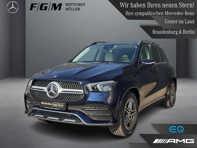 Gebraucht Mercedes GLE350 AMG line 211 PS (155 kW) 2022 Cavansitblau metallic SUV