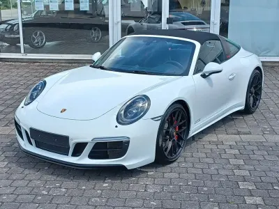 Gebraucht Porsche 911 Carrera 4 GTS Targa Sport 450 PS (330 kW) 2018 Weiß Cabrio