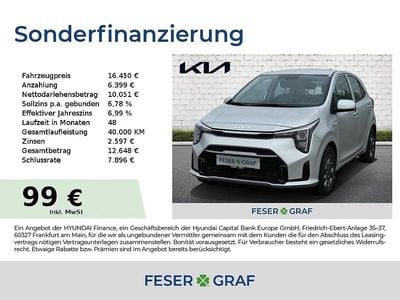 Neu Kia Picanto Vision 68 PS (50 kW) 2026 Sparklingsilber Kleinwagen