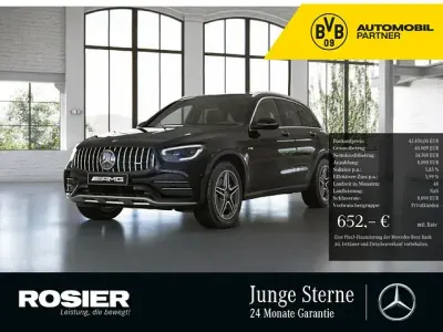 Gebraucht Mercedes GLC43 AMG AMG 390 PS (286 kW) 2019 Schwarz / obsidianschwarz (metallic) SUV