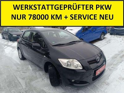 Mysticschwarz mica Gebraucht 2008 Toyota Auris Sol Kleinwagen | 4.990 € (Fairer Preis)