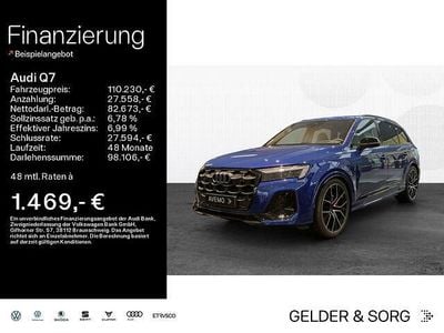 Neu Audi Q7 S-Line 286 PS (210 kW) 2025 Ascariblau metallic SUV