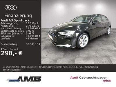 Gebraucht Audi A3 Advanced Plus 116 PS (85 kW) 2025 Mythosschwarz metallic Limousine