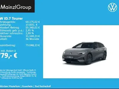 Ny VW ID.7 Pro 210 kW (286 HK) 2026 Grå Stationcar