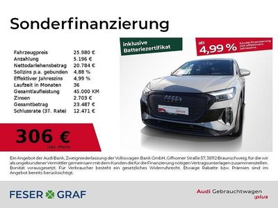 Kieselgrau Gebraucht 2022 Audi Q4 Sportback e-tron Advanced SUV | 25.980 € (Fairer Preis)