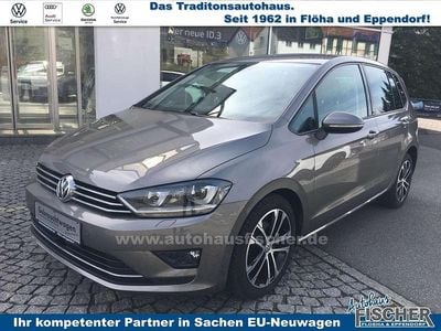 Gebraucht VW Golf Sportsvan Allstar 125 PS (91 kW) 2017 Limestone grey metallic Van / Kleinbus