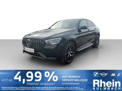 Usata Mercedes GLC400d AMG line 330 CV (242 kW) 2020 Nero Coupé
