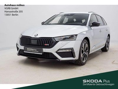 Gebraucht Skoda Octavia RS 245 PS (180 kW) 2022 Brillantsilber metallic Kombi