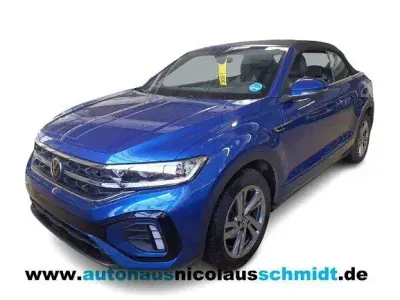 Gebraucht VW T-Roc Cabriolet R-line 150 PS (110 kW) 2025 Blau Cabrio