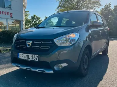 Brugt Dacia Lodgy Stepway 115 HK (84 kW) 2017 Grå MPV