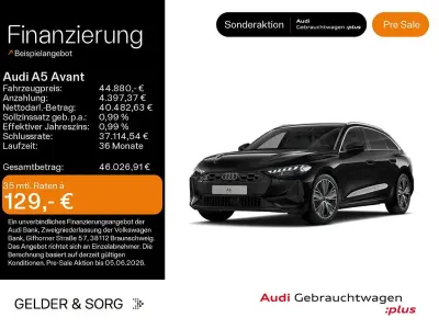 Gebraucht Audi A5 Sport 204 PS (150 kW) 2025 Mythosschwarz metallic Kombi