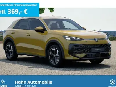 Neu VW T-Roc Cabriolet R-line 150 PS (110 kW) 2026 Gelb SUV