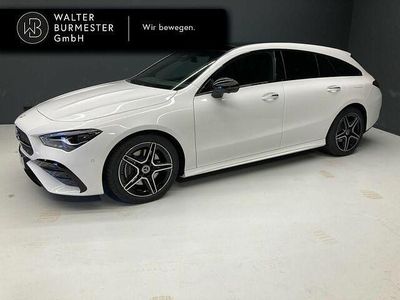 Weiß Gebraucht 2024 Mercedes CLA200 Shooting Brake AMG Kombi | 42.960 €