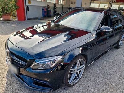 gebraucht Mercedes C63 AMG AMG T-Modell Speedshift 7G-MCT Schwarz