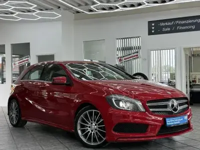 Gebraucht Mercedes A220 AMG line 170 PS (125 kW) 2013 Jupiterrot  unilack Kleinwagen