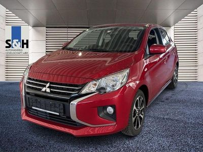 Neu Mitsubishi Space Star Plus 71 PS (52 kW) 2025 Rot Limousine