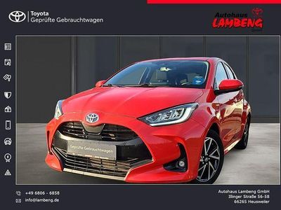 Rot Gebraucht 2022 Toyota Yaris Hybrid Team Kleinwagen | 20.990 € (Fairer Preis)
