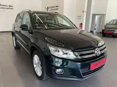 Gebraucht VW Tiguan Life 177 PS (130 kW) 2013 Grün SUV