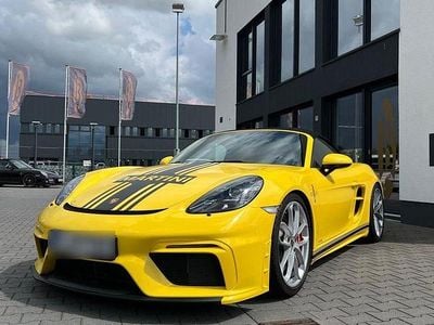 Second-hand Porsche Boxster Spyder 420 CP (308 kW) 2020 Negru Cabrio