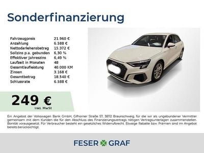 Gebraucht Audi A3 Business 150 PS (110 kW) 2022 Ibisweiß Limousine