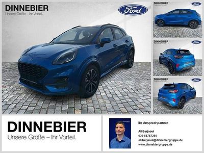 Dynamic blau met Gebraucht 2024 Ford Puma ST-Line X SUV | 21.380 € (Superpreis)