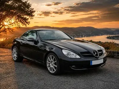 Gebraucht Mercedes SLK280 231 PS (169 kW) 2005 Schwarz Cabrio