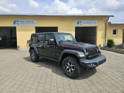 Gebraucht Jeep Wrangler Unlimited Rubicon 200 PS (147 kW) 2020 Black clear coat SUV