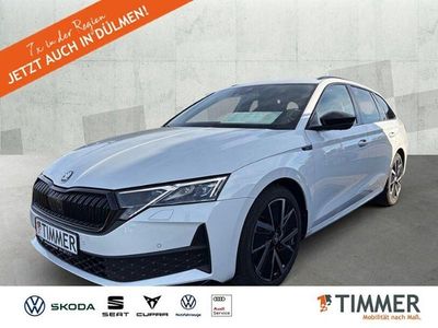 Moon weiss metallic Gebraucht 2025 Skoda Octavia SportLine Kombi | 32.880 € (Etwas zu teuer)