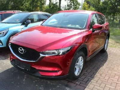 Gebraucht Mazda CX-5 Exclusive-Line 165 PS (121 kW) 2019 Rot metallic SUV