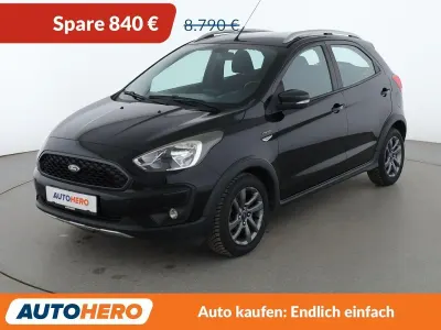Gebraucht Ford Ka Plus Active 86 PS (63 kW) 2019 Schwarz Kleinwagen
