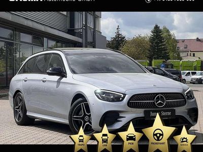 Lack hightechsilber Gebraucht 2025 Mercedes E200 AMG Kombi | 53.290 €