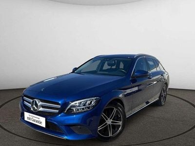Gebraucht Mercedes C220 Avantgarde 194 PS (142 kW) 2020 Blau Kombi