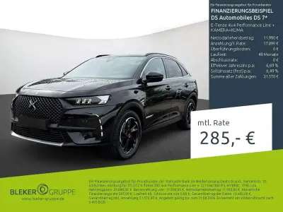 Gebraucht DS Automobiles DS7 Crossback Performance Line Plus 300 PS (220 kW) 2022 Schwarz SUV
