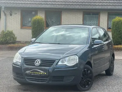 Gebraucht VW Polo Trendline 60 PS (44 kW) 2009 Blau Kleinwagen