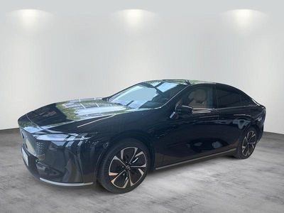 Jet black (schwarz) Gebraucht 2025 Mazda 6e Takumi-Line Limousine | 41.980 € (Fairer Preis)