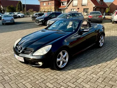 Gebraucht Mercedes SLK200 163 PS (119 kW) 2007 Schwarz Cabrio