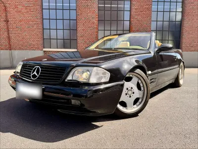 Gebraucht Mercedes SL320 AMG 224 PS (164 kW) 1999 Schwarz Cabrio