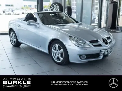 Gebraucht Mercedes SLK200 184 PS (135 kW) 2010 Silber Cabrio