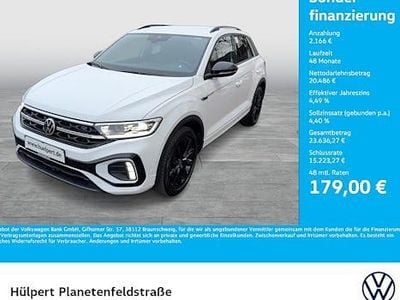 Käytetty VW T-Roc R-line 110 HP (80 kW) 2024 Valkoinen Katumaasturi