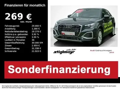 Gebraucht Audi Q2 Advanced Plus 150 PS (110 kW) 2025 Manhattangrau metallic SUV