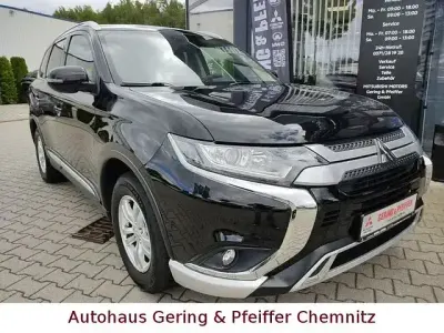 Brugt Mitsubishi Outlander Diamant Edition 150 HK (110 kW) 2019 Sort SUV