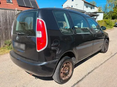 Gebraucht Skoda Roomster 86 PS (63 kW) 2007 Schwarz Van / Kleinbus