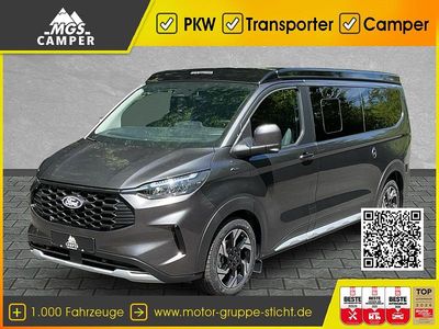 Neu Ford Tourneo Custom Active 150 PS (110 kW) 2025 Magnetic grey metallic Van