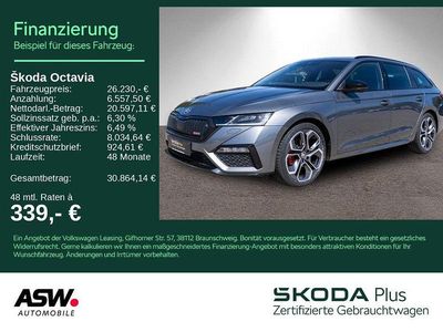 Usata Skoda Octavia RS 200 CV (147 kW) 2023 Grigio Station wagon