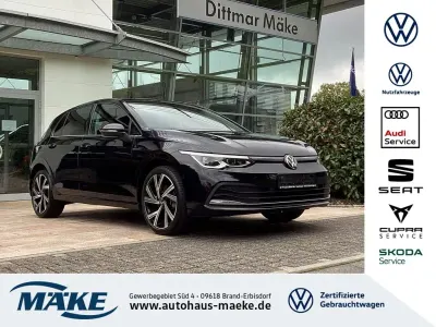Gebraucht VW Golf VIII Style 150 PS (110 kW) 2022 Schwarz Limousine