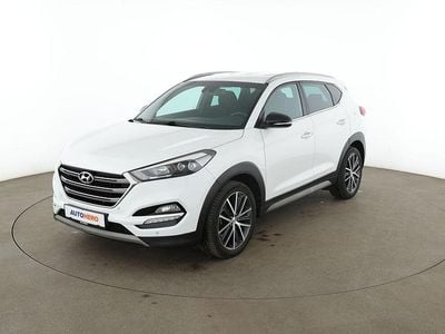 Gebraucht Hyundai Tucson Passion Plus 177 PS (130 kW) 2018 Weiß SUV