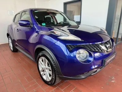 Gebraucht Nissan Juke Acenta 116 PS (85 kW) 2015 Blau SUV